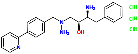 (图片) MC095001 (3S)-NH2-4-Ph-1-[1-(4-Py-Bn)hydrazino]-(2S)-butanol HCl